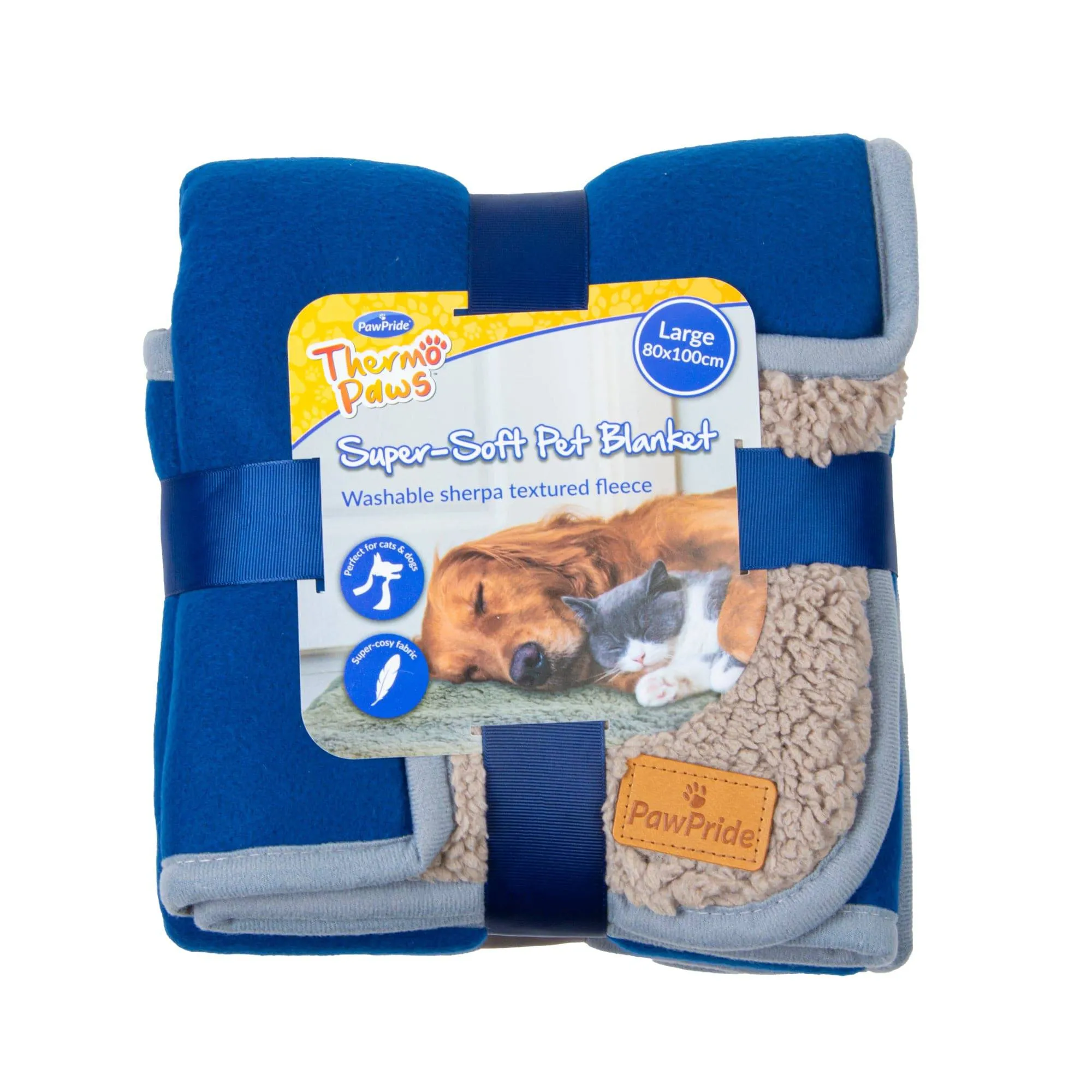 Super Soft Pet Blanket (Blue) - Pawpride