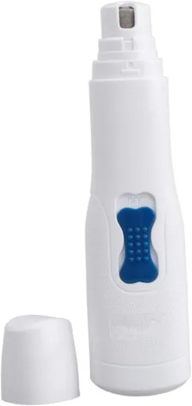 Totority Electric Pet Nail Grinder Low Noise Rechargeable Pet Nail Trimmer Clipper for Dogs and Cats Easy to Operate Ergonomic Design Battery Included for Quiet Nail Care