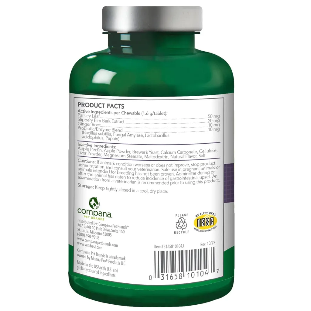 Vet's Best Gas Busters Digestive Supplements for Dogs (90 ct)