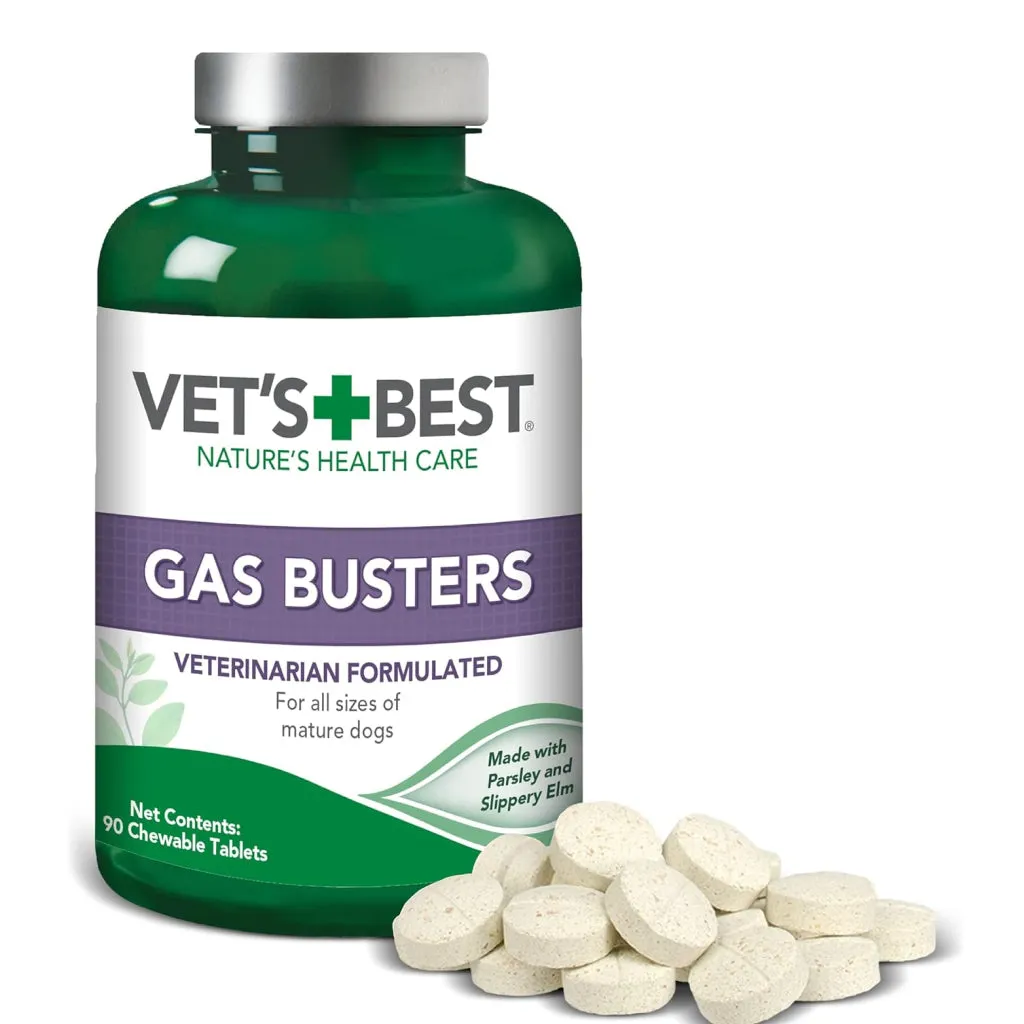 Vet's Best Gas Busters Digestive Supplements for Dogs (90 ct)