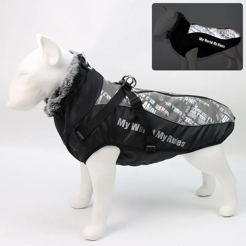 Waterproof Pet Reflective Dogs' Vest Harness