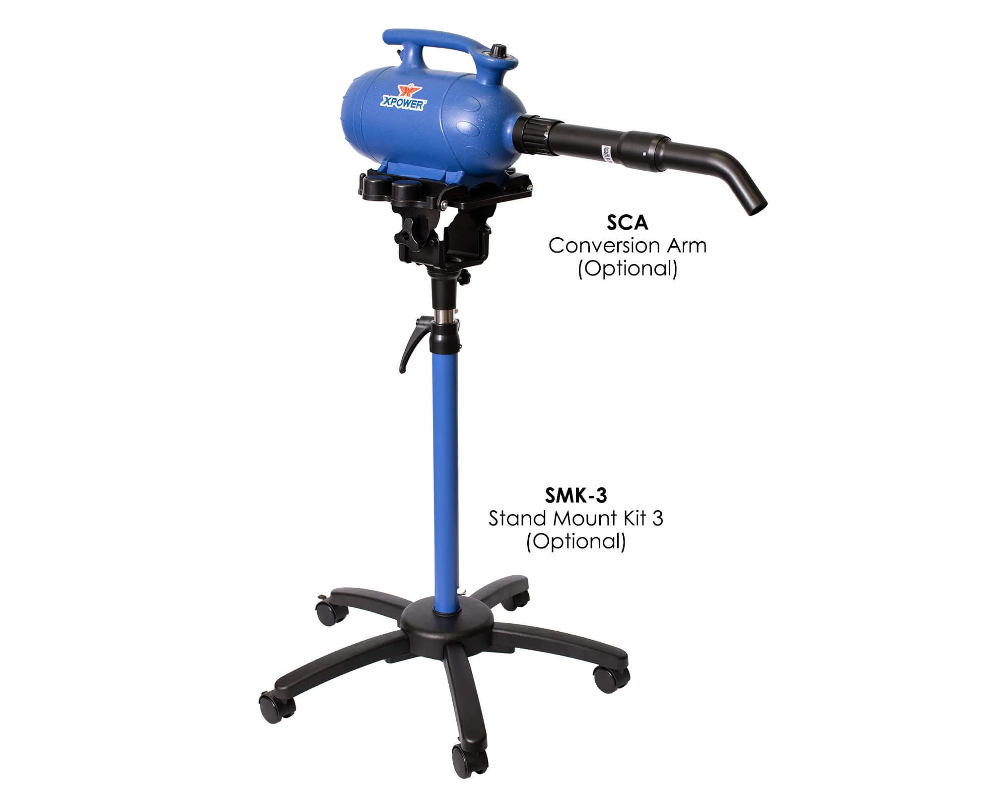 XPOWER B-4 Mobile Pro Force Pet Dryer (3 HP)
